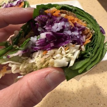 The Sun Vegan - spring rolls. fresh veggies. very little meat. peanut sauce is very good. big rolls - Vegan Near Me - Fountain Valley, California The Sun Vegan - spring rolls. fresh veggies. very little meat. peanut sauce is very good. big rolls - Vegan Near Me - Fountain Valley, California