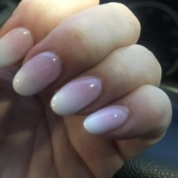 Ombré French Manicure by "Emily" of Highland Nail Bar Ombré French Manicure by "Emily" of Highland Nail Bar