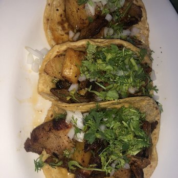 Cascalote Latin Bistro - El Pastor Taco/Roasted Pork Shoulder - Latin American Near Me - New York, New York