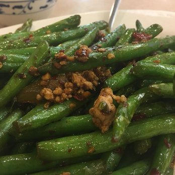 Three Happiness - Szechuan green beans - Dim Sum Near Me - Chicago, Illinois Three Happiness - Szechuan green beans - Dim Sum Near Me - Chicago, Illinois