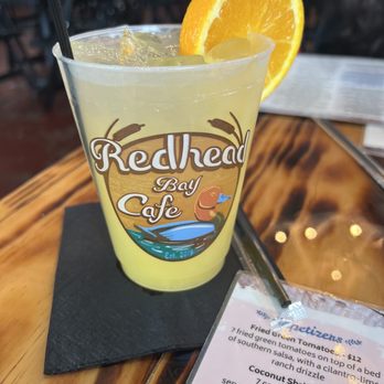 Redhead Bay Cafe - Orange crush - New American Near Me - Virginia Beach, Virginia