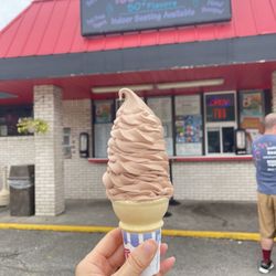 Chocolate soft serve