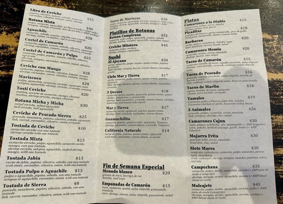 Menu photo 8 Mariscos El Ajoyano San Mateo, CA Menu photo 8 Mariscos El Ajoyano San Mateo, CA