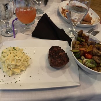 Sturbridge Porterhouse - Filet mignon with steamed veggies!!! - American Near Me - Sturbridge, Massachusetts Sturbridge Porterhouse - Filet mignon with steamed veggies!!! - American Near Me - Sturbridge, Massachusetts