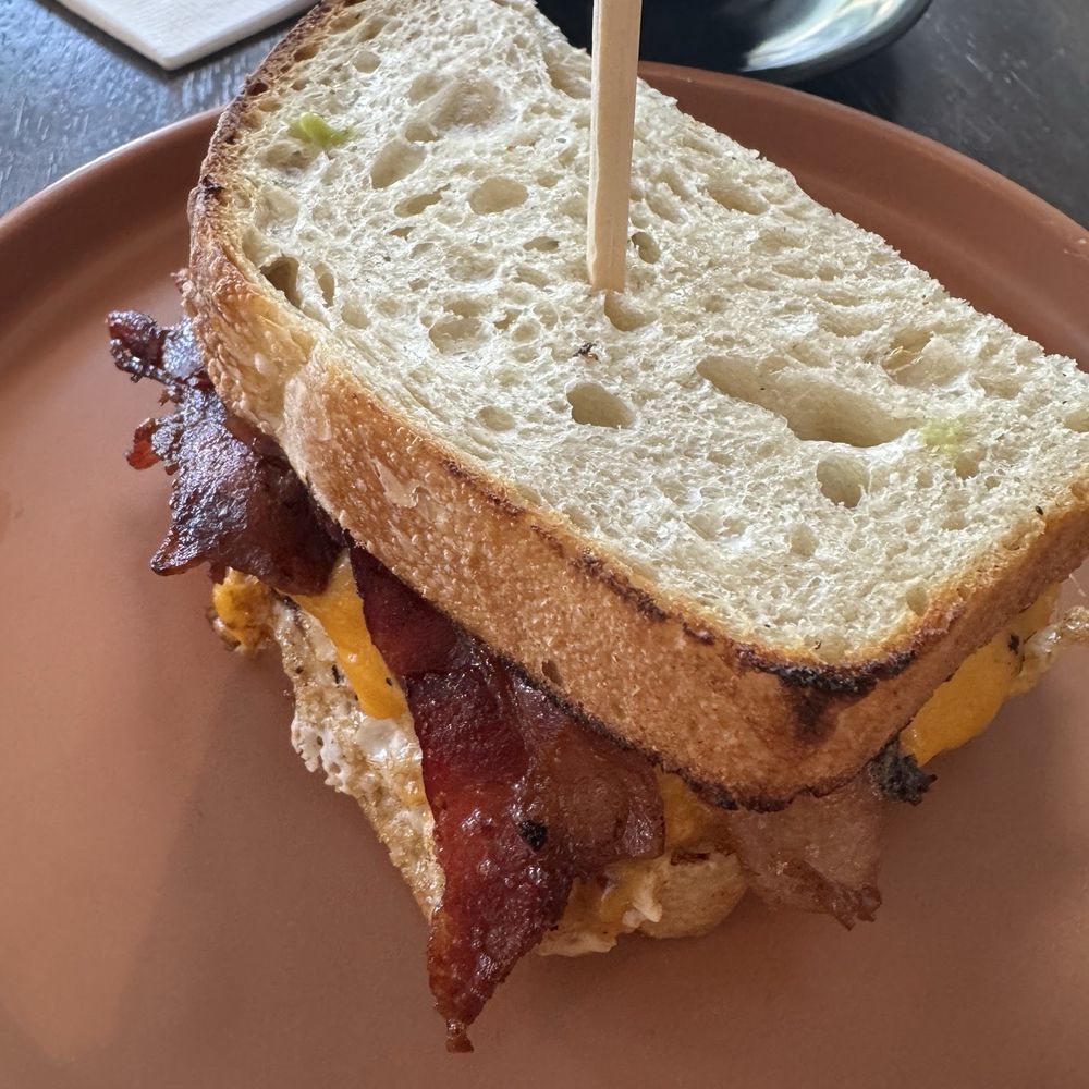 Origin Coffee Bar - Beacon, egg and cheese sandwich - Coffee & Tea Near Me - Savannah, Georgia