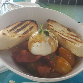Geoffrey's Malibu - Burrata, tomatoes - Seafood Near Me - Malibu, California