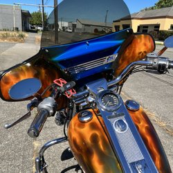 Uncaged Cycles - More True fire flames.