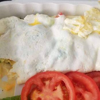 Gangnam Cafe - Veggie egg white omelet with a side of sliced tomato! - American Near Me - Concord, California Gangnam Cafe - Veggie egg white omelet with a side of sliced tomato! - American Near Me - Concord, California
