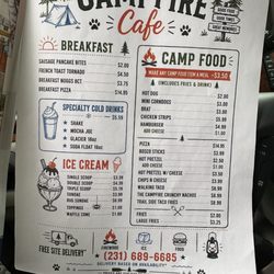 Adventure Bound Camping Resorts West Michigan - Food prices were good I thought