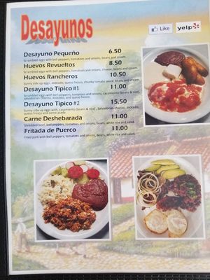Menu photo 4 Roca Fuerte Los Angeles, CA