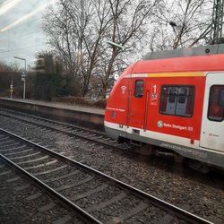 Bahnhof Waiblingen - It's a rainy day....