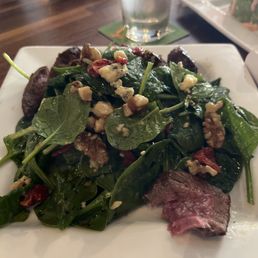 Spinach and Steak Salad