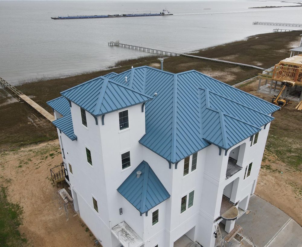 Slide of RPM Sheet Metal Roofing