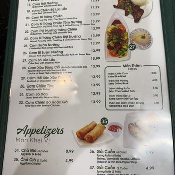 Pho 45 - Menu as of 12/5/24 - Vietnamese Near Me - Garden Grove, California