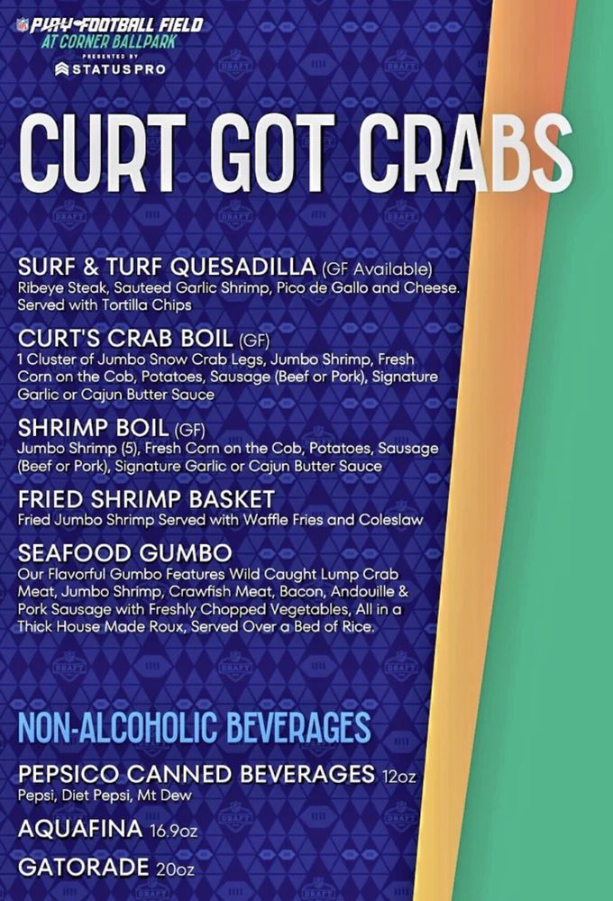 Curt Got Crabs Logo