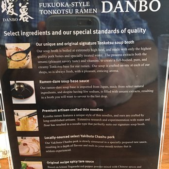 Ramen Danbo - Ramen Near Me - Seattle, Washington