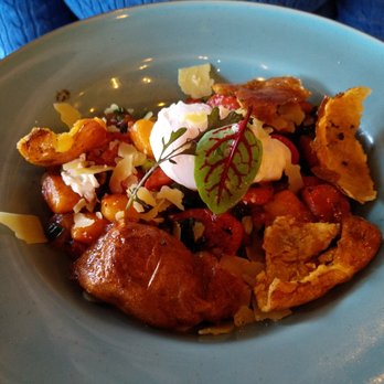 Leaf Cafe & Co - Breakfast Gnocchi $19. - Cafes Near Me - Lidcombe, NSW