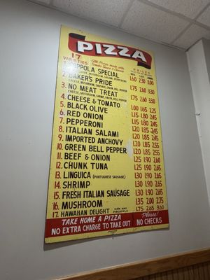 Menu photo 2 Cicero's Pizza San Jose, CA Menu photo 2 Cicero's Pizza San Jose, CA