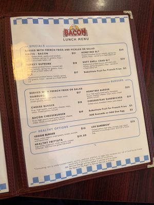 Menu photo 1 Bacon Novato, CA Menu photo 1 Bacon Novato, CA