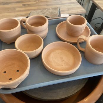 Clay Parlor - first firing, need to glaze now! - Art Classes Near Me - Ventura, California Clay Parlor - first firing, need to glaze now! - Art Classes Near Me - Ventura, California