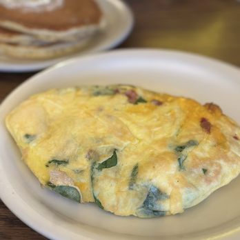 The Original Pancake House - Spinach Bacon Cheese Omelette - American Near Me - Honolulu, Hawaii The Original Pancake House - Spinach Bacon Cheese Omelette - American Near Me - Honolulu, Hawaii