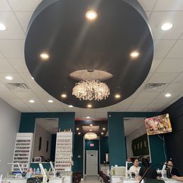 Inside of the salon