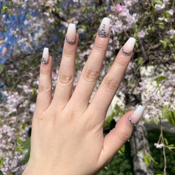 QT Nails & Spa - ombre w jewels pt 2 - Nail Salons Near Me - San Leandro, California QT Nails & Spa - ombre w jewels pt 2 - Nail Salons Near Me - San Leandro, California