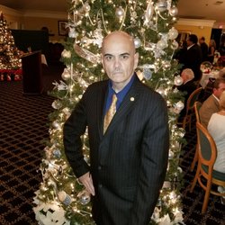 Atlantis Country Club - Bill Lewis of Fort Lauderdale attending the Palm Beach Republican Party holiday party at the Atlantis Country Club.