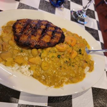 Acme Oyster House - Butter Bean Plate with spicy sausage- you won't be disappointed!! - Cajun/Creole Near Me - Baton Rouge, Louisiana