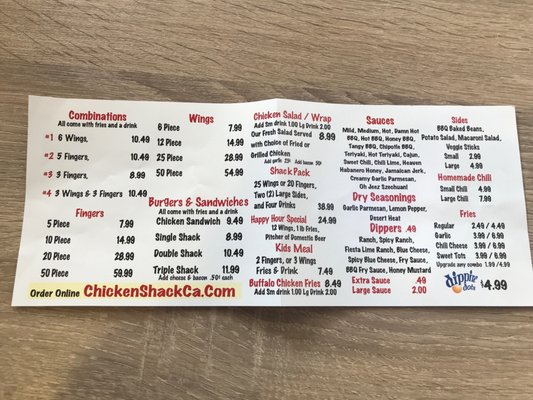 Menu photo 4 The Chicken Shack Fresno, CA Menu photo 4 The Chicken Shack Fresno, CA