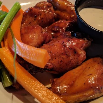 Carolina Ale House - Grilled Habanero BBQ wings w/Ranch - Sports Bars Near Me - Wake Forest, North Carolina Carolina Ale House - Grilled Habanero BBQ wings w/Ranch - Sports Bars Near Me - Wake Forest, North Carolina