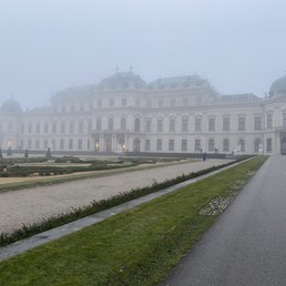 Foggy day at Belvedere