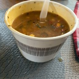 Full-sized order of soup. $6 for this?!