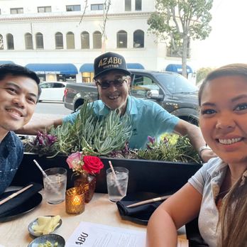 Azabu  - A surprise visit from the previous owner, Saito.  ig/tiktok: @jhennybellyventures - Japanese Near Me - Whittier, California