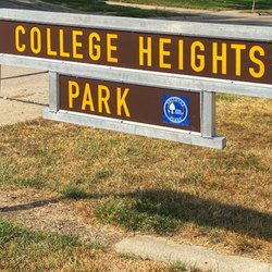 College Heights Park - Main Park Sign