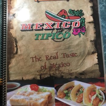 Mexico Tipico - March 2019 Menu - Mexican Near Me - Prattville, Alabama