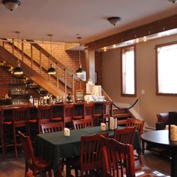 The Patterson Inn - This is the new bar in the old carriage house. It's a great, comfortable meeting place.