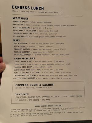 Menu photo 5 SUSHI-SAN Chicago, IL Menu photo 5 SUSHI-SAN Chicago, IL