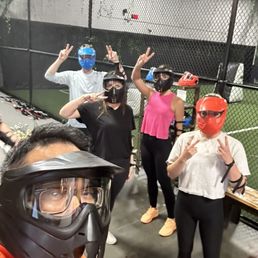 Great time team building.