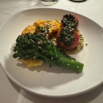 Silver Social - Seared Veggie Plate (vegan) - good but small portion size - New American Near Me - Washington, DC, District of Columbia Silver Social - Seared Veggie Plate (vegan) - good but small portion size - New American Near Me - Washington, DC, District of Columbia