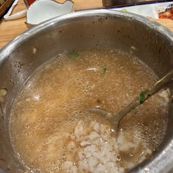 Damsot - Crispy rice & barley tea porridge - Korean Near Me - Los Angeles, California Damsot - Crispy rice & barley tea porridge - Korean Near Me - Los Angeles, California