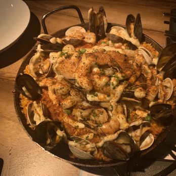El Five - Seafood paella ($68!!!!)....90% of the portion is the rice - Tapas/Small Plates Near Me - Denver, Colorado