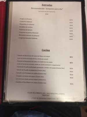 Menu photo 4 Pierino Buenos Aires, C
