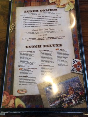 Menu photo 5 San Jose's Original Mexican Restaurant - Ocoee Ocoee, FL