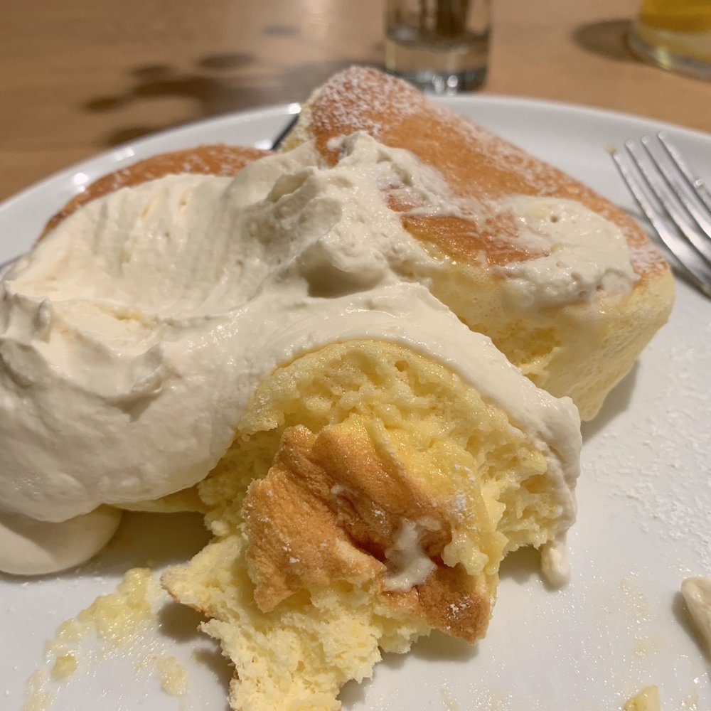 Flipper’s - Flipped soufflé pancake (3) - Pancakes Near Me - New York, New York Flipper’s - Flipped soufflé pancake (3) - Pancakes Near Me - New York, New York