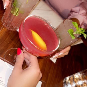 Sofia - Muddled blueberry/lemon gin martini and watermelon  mojitos - Italian Near Me - New Orleans, Louisiana