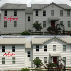 Gentle Renew Exterior Cleaning - Roof cleaning. Let us clean your roof and remove the unsightly stains.