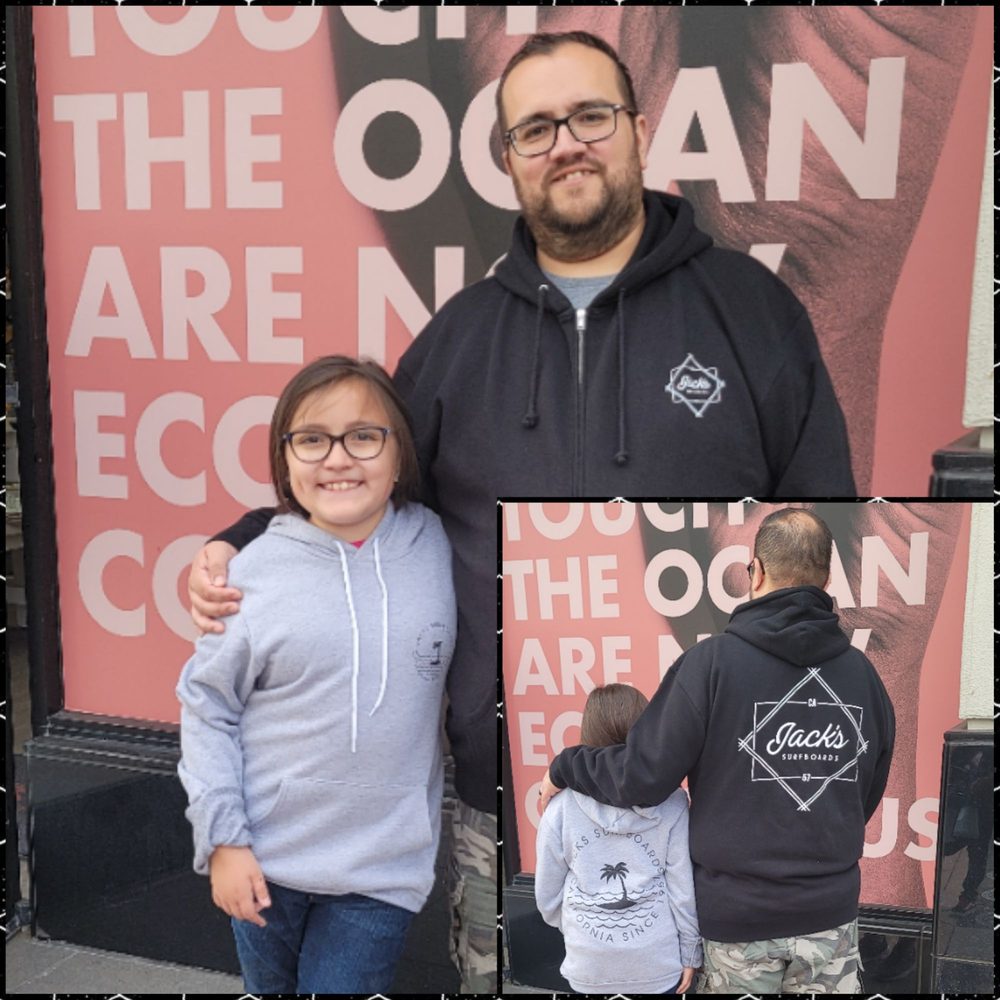 Jack's Surfboards - Bought hoodies for my hubby and daughter, first time here and we enjoyed it so much!! - Sporting Goods Near Me - Huntington Beach, California