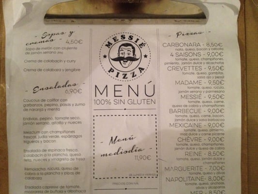 Menu photo 7 Messié Sin Gluten Barcelona, B