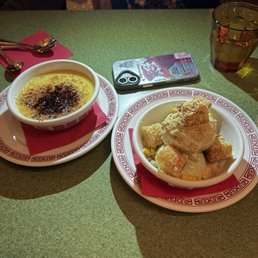 durian creme brûlée and cendol sundae